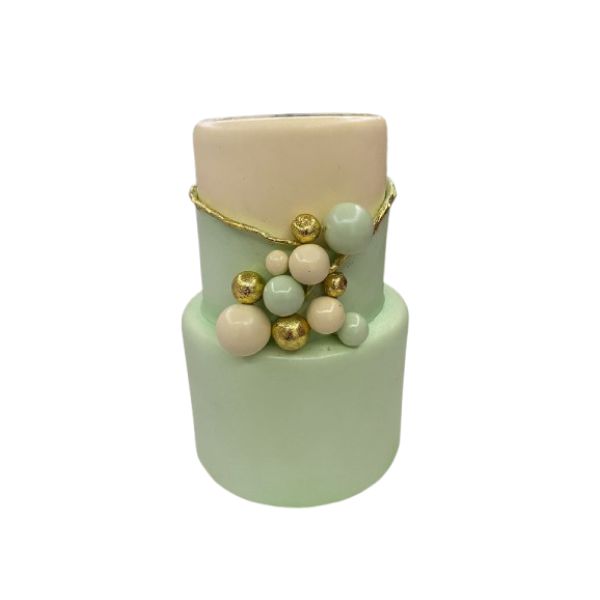 Bolo - Verde e Dourado